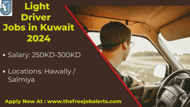 Light Driver Jobs in Kuwait 2024