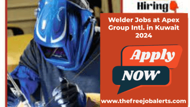 Welder Jobs at Apex Group Intl. in Kuwait 2024