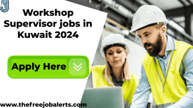 Workshop Supervisor jobs in Kuwait 2024