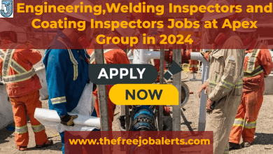 Engineering,Welding Inspectors and Coating Inspectors Jobs at Apex Group Intl.GTC in 2024