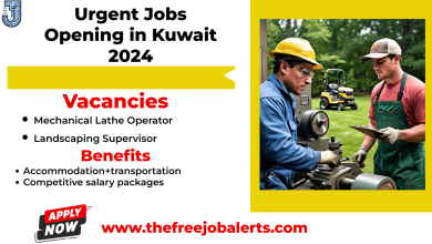 Urgent jobs opening in kuwait 2024