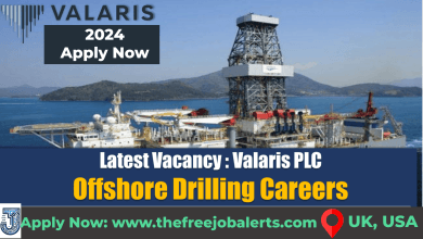 Latest Valaris Offshore Drilling Jobs and Careers 2024