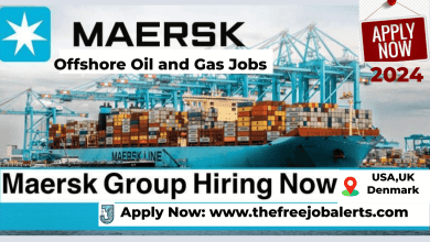 Maersk Group Oil and Gas Offshore Jobs USA, UK and Denmark 2024