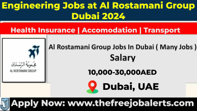 Engineering Jobs at Al Rostamani Group in Dubai-UAE-2024
