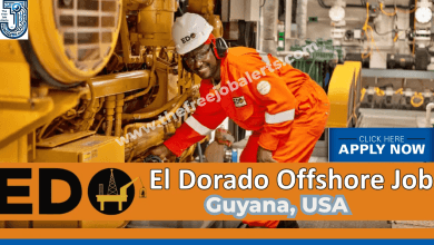 El Dorado Offshore Jobs in Guyana, USA 2024
