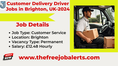 Customer Delivery Driver Jobs in Brighton, UK-2024