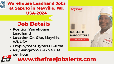 Warehouse Leadhand Jobs at Saputo in Mayville, WI, USA-2024
