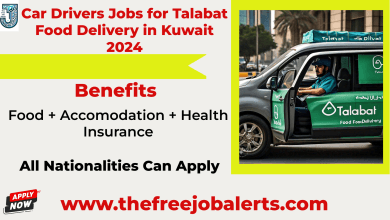 Car Drivers Jobs for Talabat Food Delivery in Kuwait 2024