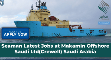 Seaman Latest Jobs at Makamin Offshore Saudi Ltd(Crewell) Saudi Arabia-Apply Now