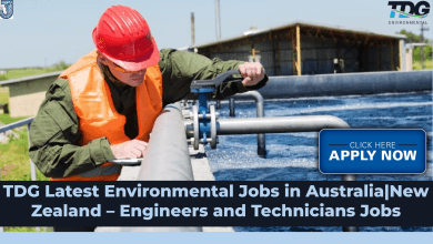 TDG Latest Environmental Jobs in AustraliaNew Zealand – Engineers and Technicians Jobs