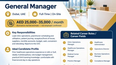 General Manager Job in Dubai